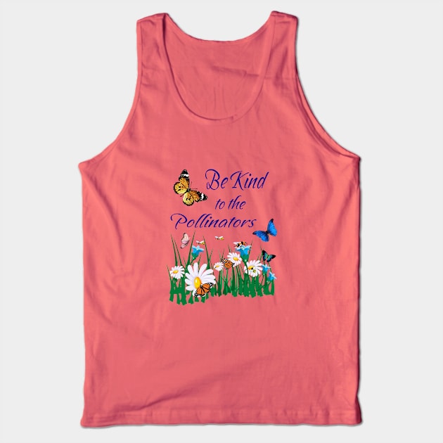 Be Kind to Pollinators Tank Top by Alpenglow Workshop